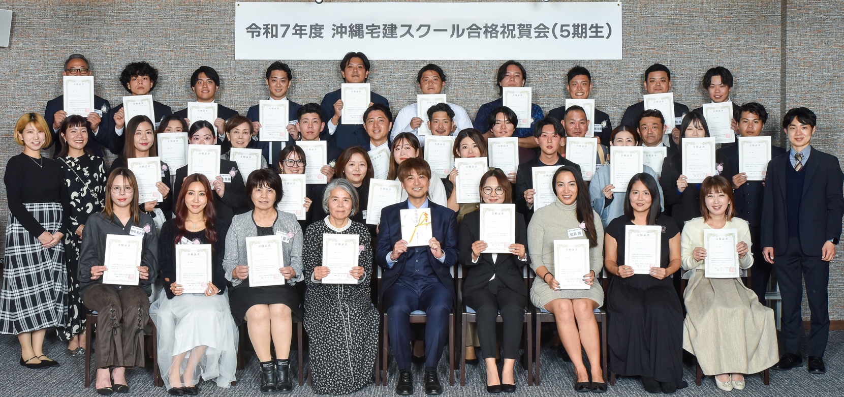 沖縄宅建スクール2026年の合格者